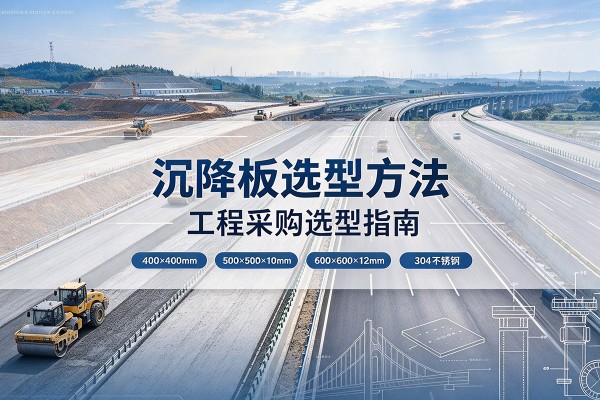 舟曲沉降板选择方法