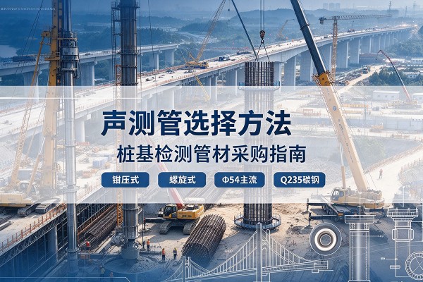 舟曲声测管选型标准