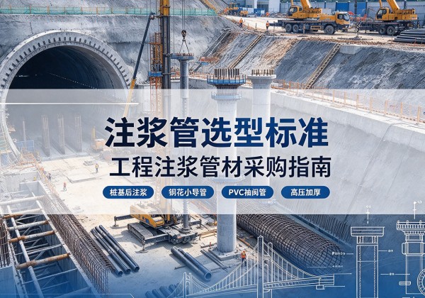 舟曲注浆管选型标准